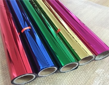 Color aluminized film